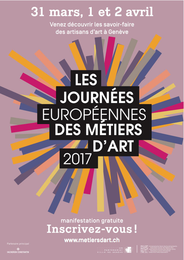 Les journées européennes des Métiers d’Art : Genève 31 mars – 2 avril ...