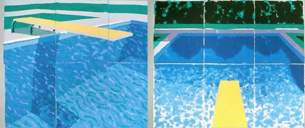 David Hockney - Paper pool