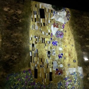 klimt atelier des lumières Paris