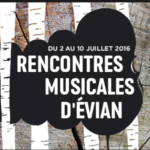 activités geneve été rencontres musicales evian