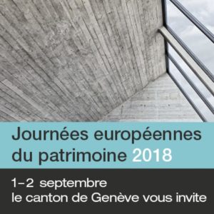 journées européènnes du patrimoine activités geneve