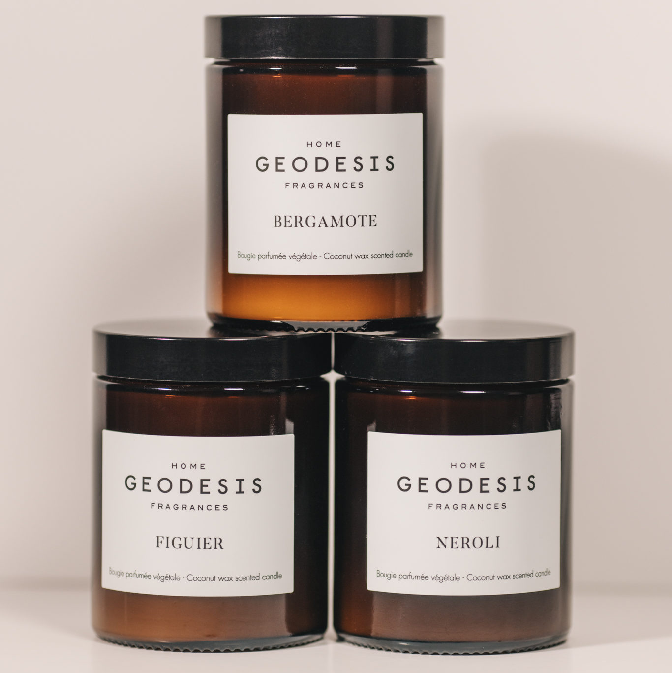 Bougie végétale parfumée