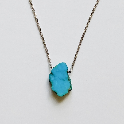 choker necklace raw turquoise gbyg le colibry concept store ecochic paris geneve 2