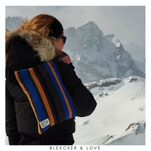 bleecker and love travel bag stripes 2