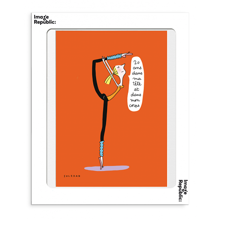 Affiche Soledad vingt ans le colibry concept store geneve online