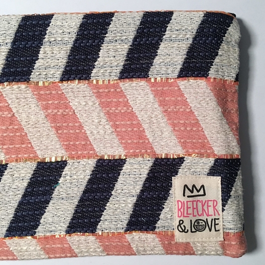 pochettes bleecker and love chevron pink le colibry concept store geneve