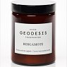 geodesis bergamot scented vegetable wax candle le colibry concept store geneva